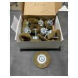 20Pc Box of Assorted Wire Brushes and Wheels