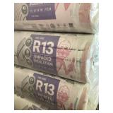 Pallet of R-13 Unfaced Insulation-Wet