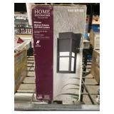 Medium Exterior Wall Lantern in Sand Black