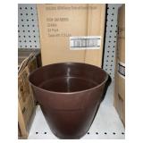 Case of (24) 8' Newbury Planters w/ Saucer