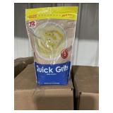 Case of (12) Bags White Hominy Quick Grits