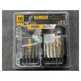 Dewalt 10 Pc. Drill Bit Set