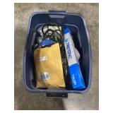 Mixed Lot of Electrical Cords, Wires, and More