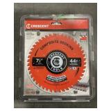 Crescent 7 1/4' 44T Saw Blade