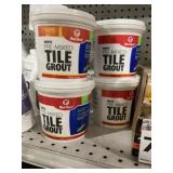 White Pre-Mixed Tile Grout x 4Quarts