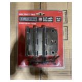 3Pk Everbilt 3-1/2' Antique Brass Hinges x 10