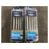 Century 5Pc. Masonry Drill Bit Setx2