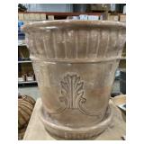 23'T Acanthus Planter Pot with Saucer x 2