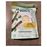 6Pk 'Banana Bone-anza Dental Stick Dog Treats x2