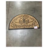 24' x 39' Half Round Coir Mat