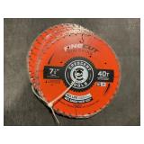 Crescent 7 1/4' 40T Saw Blade x5