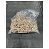 Bag of (100) 3' Wooden Shaker Pegs