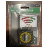 Commercial Electric Analog Battery Tester x 4