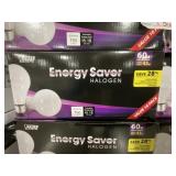 Box (16) 60W Energy Saver Replacement Bulbs x2