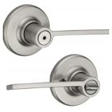 Kwikset® Satin Nickel Privacy Door Lever Kit x 2