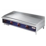 48' Commercial Countertop Griddle