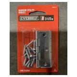 Box of (7) 2Pks 2-1/2' Narrow Utility Hinges x4