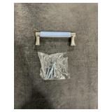 Bag of 3-1/2' Metal Drawer Pulls with Blue