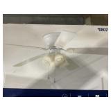Centreville 52' Indoor Ceiling Fan in White
