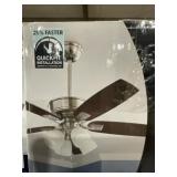 Devron ll 52' Indoor Ceiling Fan in Brushed Nickel