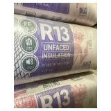 Pallet of R-13 Unfaced Insulation-Wet