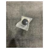 Bag of 1-1/4' Black Plastic Knobs for One Money