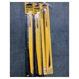 DeWalt 5 Pck. 12'Recip.  Saw Blades x3