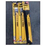DeWalt 5 Pck. Mix 8'TPI Recip. Saw Blades x3
