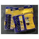 Irwin Bolt-Grip 5 Piece Base Set x2