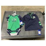 Mixed Lot of Toddler 'Fightin' Irish Rull' Outfits