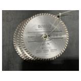 DeWalt HP 7' Saw Blade x3