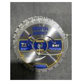 Irwin 7 1/4' 24T Saw Blade x6