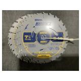 Irwin 7 1/4' 24T Saw Blade x5