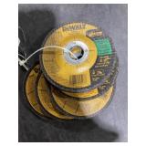 DeWalt 4 1/2'x1/8'x 7/8'Cut Off Wheelx6