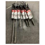 Diablo Mix Size Hammer Drill Bits x7