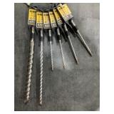 DeWalt Mix Sizes Drill Bits x6