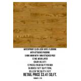 Waterproof Click Lock Vinyl Flooring w/Pad x1577SF