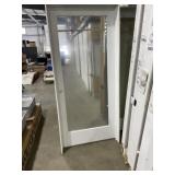 36' x 80' FV Fiberglass RH Interior Door in White
