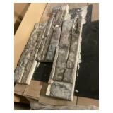 Box Of 6' x 24' Ledgestone Flat Panel x16