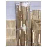 19' x 72-1/2' Acacia Butcher Block Countertop
