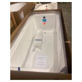 72' x 32' White Jetted Drop In Tub