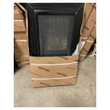 ProViaï¿½ Black Double Hung Window Unit x 2
