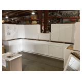 16Pc 36' Arcadia White Kitchen Set