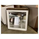 Frescaï¿½ 30' x 30' Mirror with White Frame