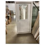 36' x 80' RH Fiberglass Full-View Exterior Door