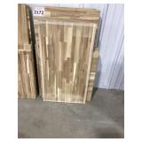 Mixed Size Acacia Butcher Block Slabs x 5Pcs