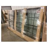 117' x 58.5' Black Lg. Dbl. Hung Window Unit