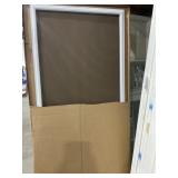 2'8' x 6'8' Slim Patio Screen Door in White
