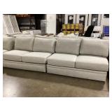 124'L 2-Piece Armless Cross-Stich Gray