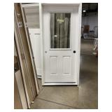 36' x 80' RH Fiberglass High-View Exterior Door